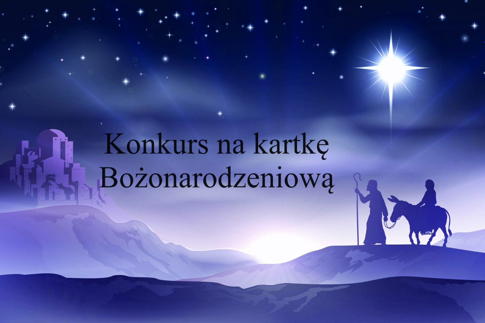 Konkurs na kartkę Bożonarodzeniową