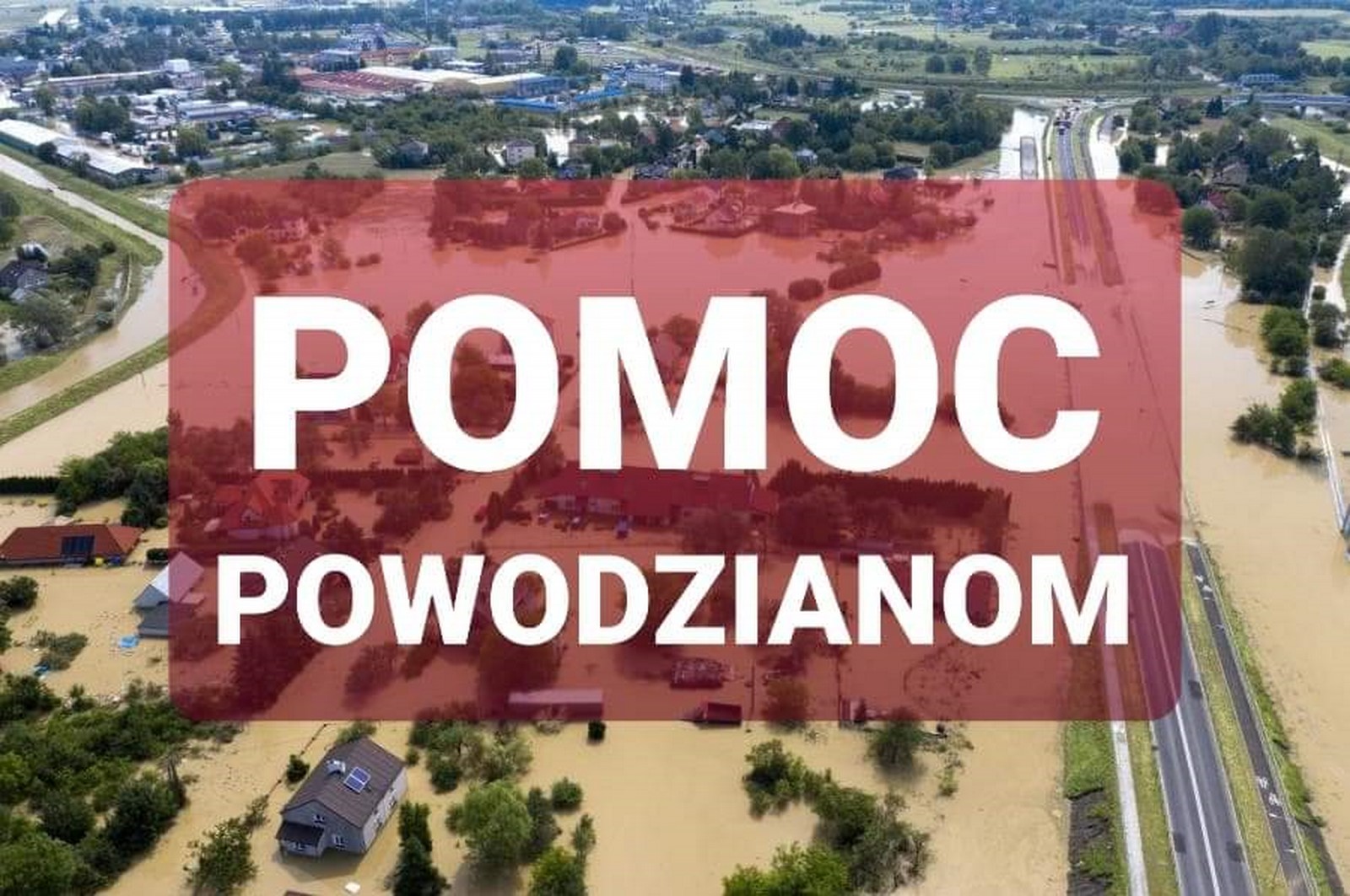 Zbiórka dla powodzian.