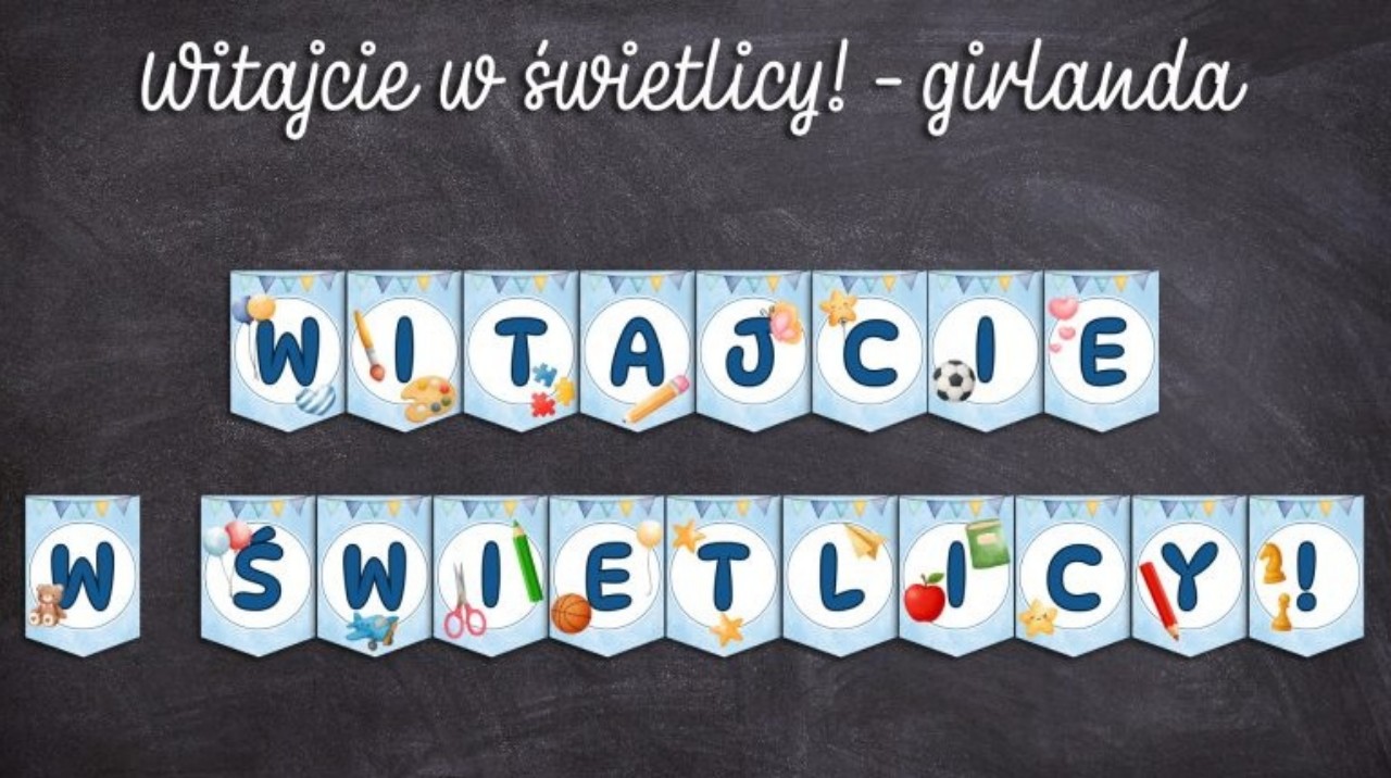 Witamy w świetlicy w nowym roku szkolnym